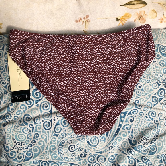 Profile by Gottex Bubbles High Waist Bikini Bottom 14 - Picture 7 of 9